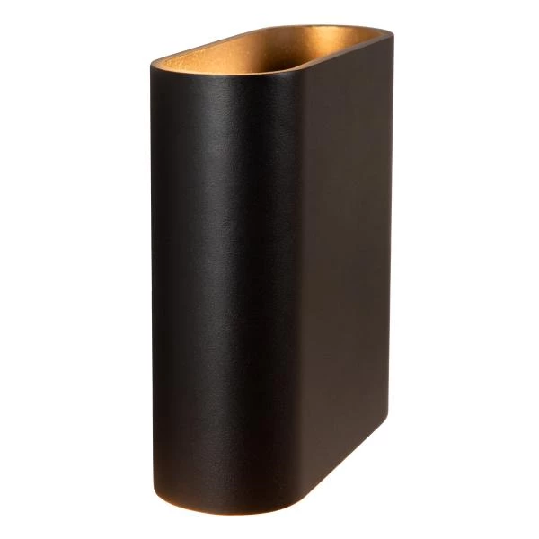 Lucide ATILA - Applique murale Intérieur/Extérieur - LED Dim. - 2x5W 2700K - IP54 - Noir - détail 1